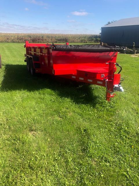 2019 B-B Dumb Trailer 7x14' (RED) 2019 B-B Dumb Trailer 7x14' (RED)