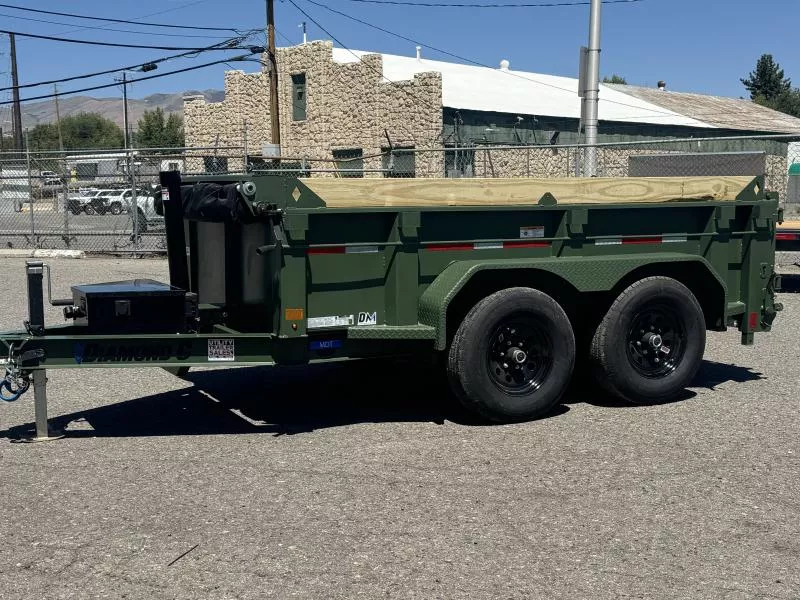 2025 Diamond C MDT 60"x10' - 10K Telescopic Dump Trailer