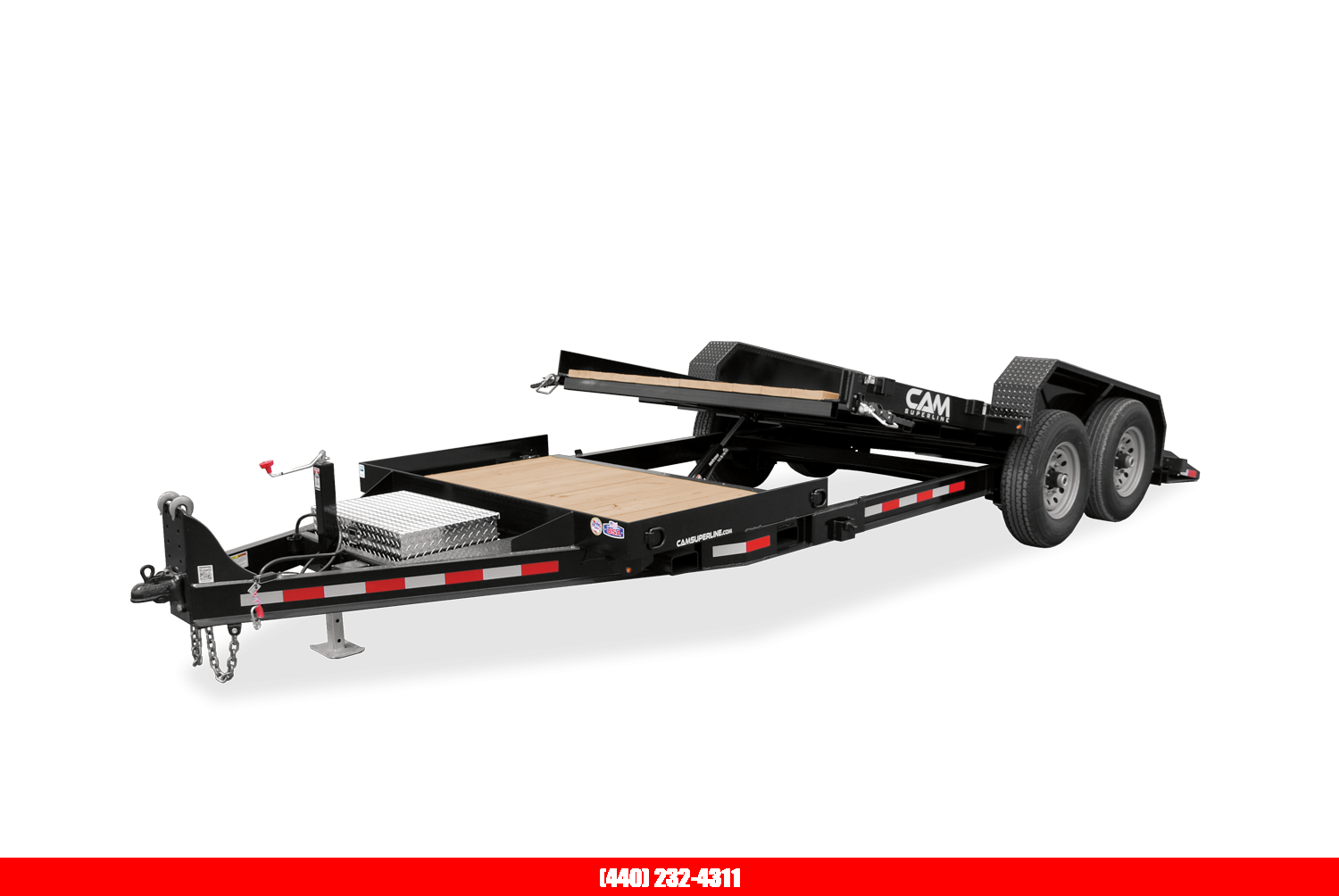 2023 Cam Superline 7 Ton Tilt Trailer Split Deck 8.5 x 15+4