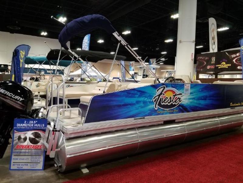 2022 Fiesta Saltwater Pontoons 24' Family Fish & Ski Entertainer 2022 Fiesta Saltwater Pontoons 24' Family Fish & Ski Entertainer