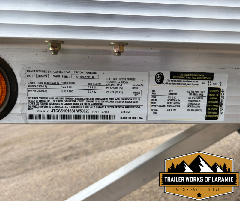 new Snowmobile Trailers Triton Trailers  for sale, in Laramie, WY Thumbnail 10