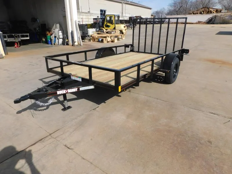 2026 Buck Dandy 77X12 2900 GVWR Utility Trailer