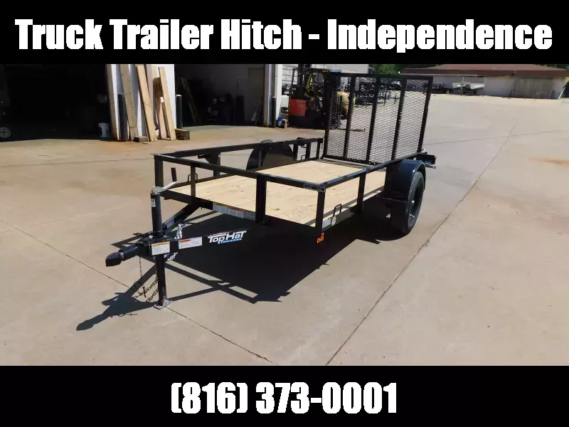 2025 Top Hat 5X10 2990 GVWR Utility Trailer 1746469326