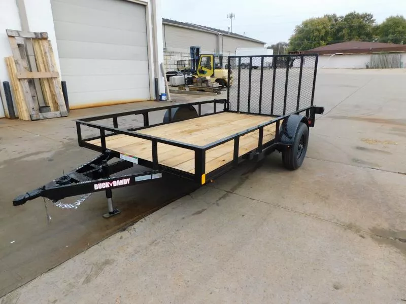 2026 Buck Dandy 77X12 5200 GVWR Utility Trailer