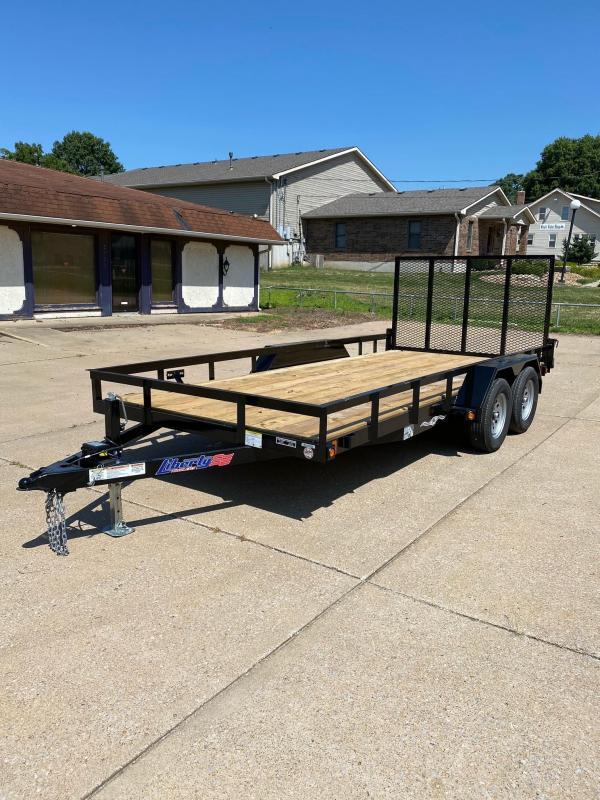 2022 Liberty 83X16 Tandem Axle Utility Trailer