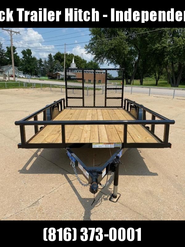 2021 Top Hat Trailers 77X12 Pipe Rail Top Utility Trailer 2021 Top Hat Trailers 77X12 Pipe Rail Top Utility Trailer