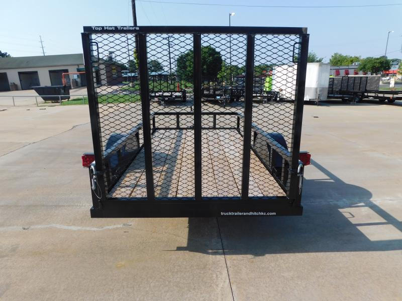 2023 Top Hat Trailers 5X10 Utility Trailer Truck Trailer and Hitch