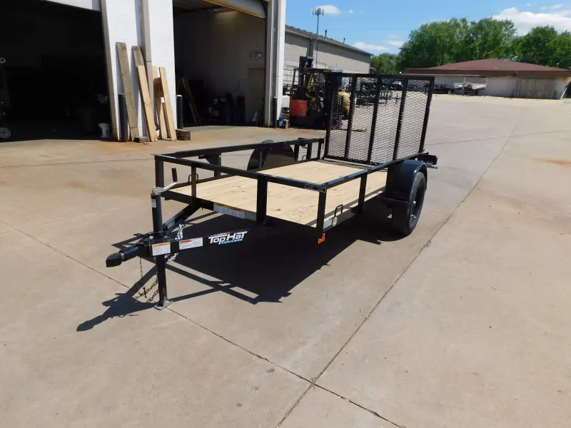 2025 Top Hat 5X10 2990 GVWR Utility Trailer