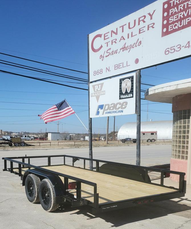 2021 Top Hat Trailers 16x83"MP Utility Trailer 2021 Top Hat Trailers 16x83"MP Utility Trailer