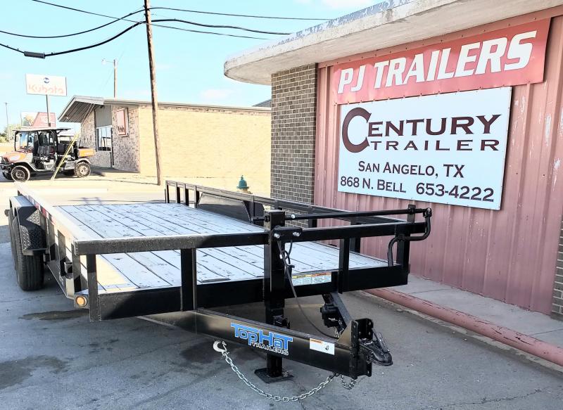 2018 Top Hat Trailers Equipment Hauler Utility Trailer 2018 Top Hat Trailers Equipment Hauler Utility Trailer