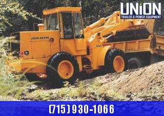 1984 John Deere 644D WHEEL LDR W/BKT & FORKS Loader 1984 John Deere 644D WHEEL LDR W/BKT & FORKS Loader