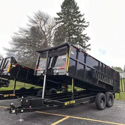 2025 Griffin Trailer  GT-716 16' Dump 14K 48" HS 