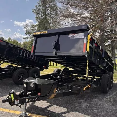 2025 Griffin Trailer  GT-714 14' Dump 14K