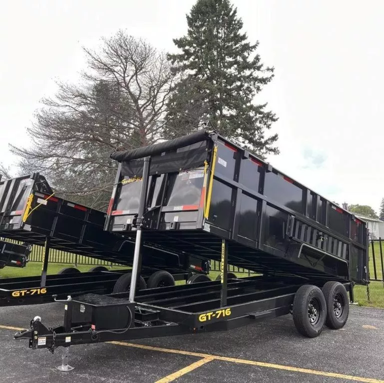 2025 Griffin Trailer  GT-716 16' Dump 14K 48" HS 