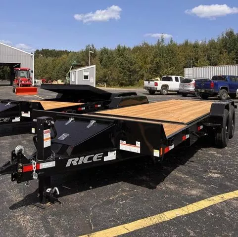 2025 Rice Trailers PTH20 X 16+4 Tilt 14K 