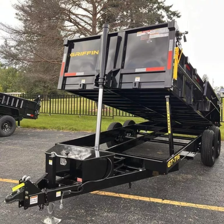2025 Griffin Trailer  GT-716 16' Dump Tele 14K  