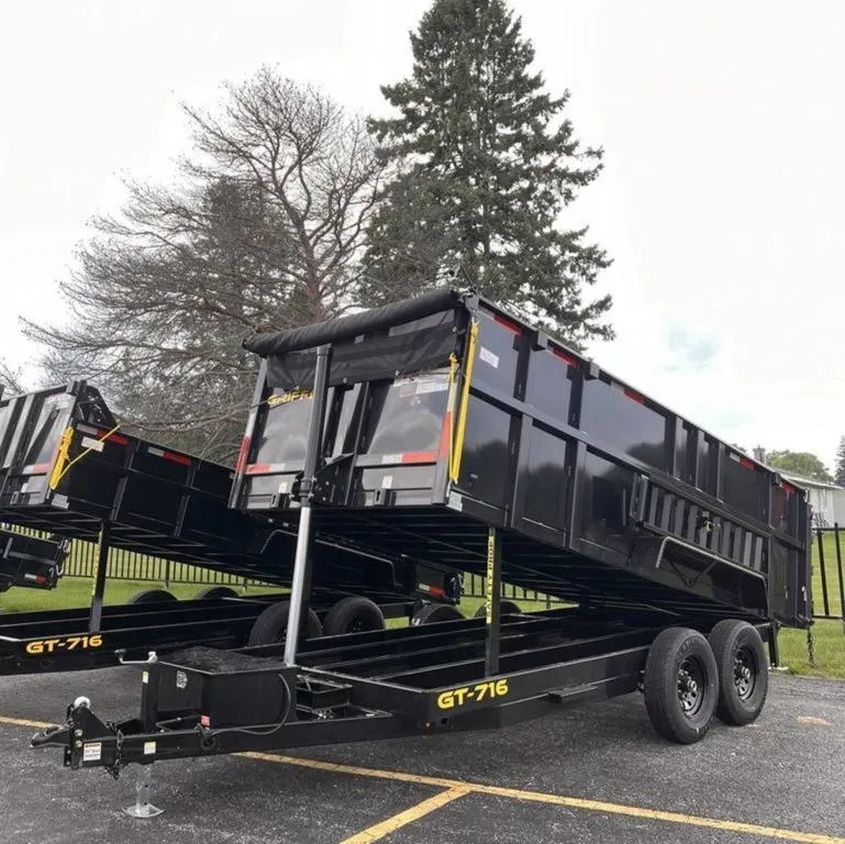 2026 Griffin Trailer  GT-716 16' Dump 14K 48" HS 