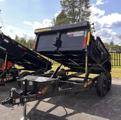 2025 Griffin Trailer GT-610 10' Dump 10K
