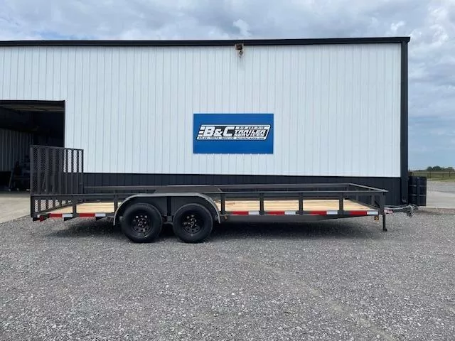 2024 LONGHORN 77X20' UTILITY TRAILER 