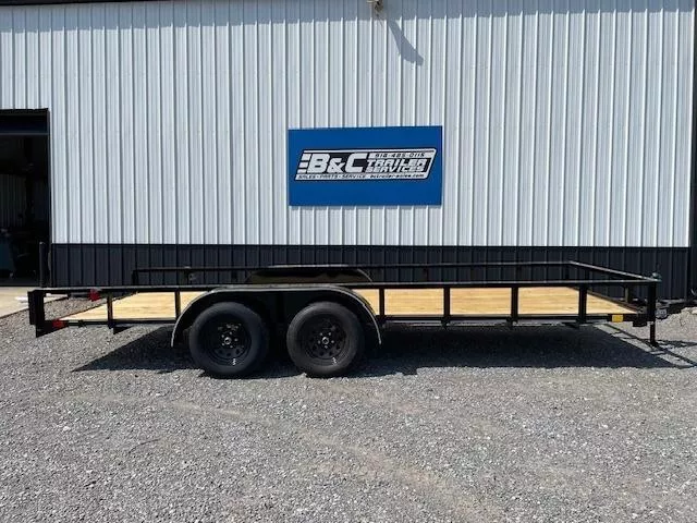 2024 DAVIDSON 77X18 ANGLE TOP  UTILITY TRAILER 