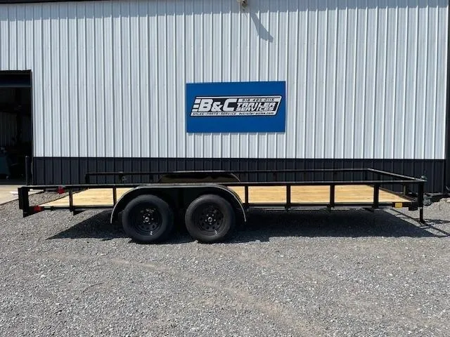 2024 DAVIDSON 77X18 ANGLE TOP  UTILITY TRAILER 