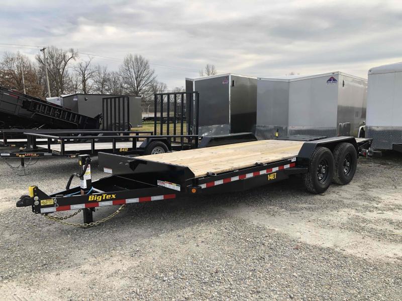 83 X 18 BIG TEX 14K EQUIPMENT TRAILER 83 X 18 BIG TEX 14K EQUIPMENT TRAILER