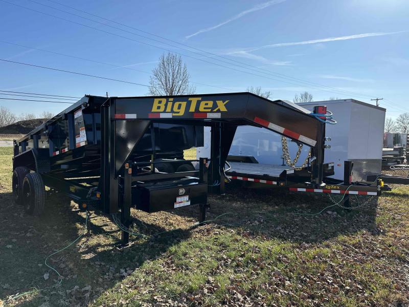 2024 Big Tex 7x14 14GX gooseneck dump 15,9000 gvw Custom Way Trailer
