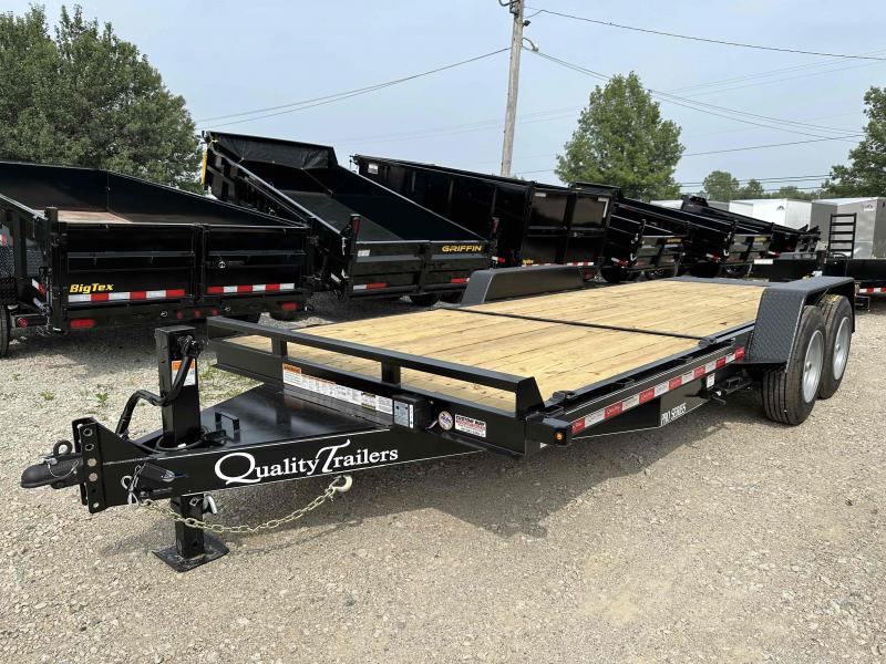 2023 Quality Trailers 82" x 20' (14'+6') Pro Tilt 17K Equipment Trailer