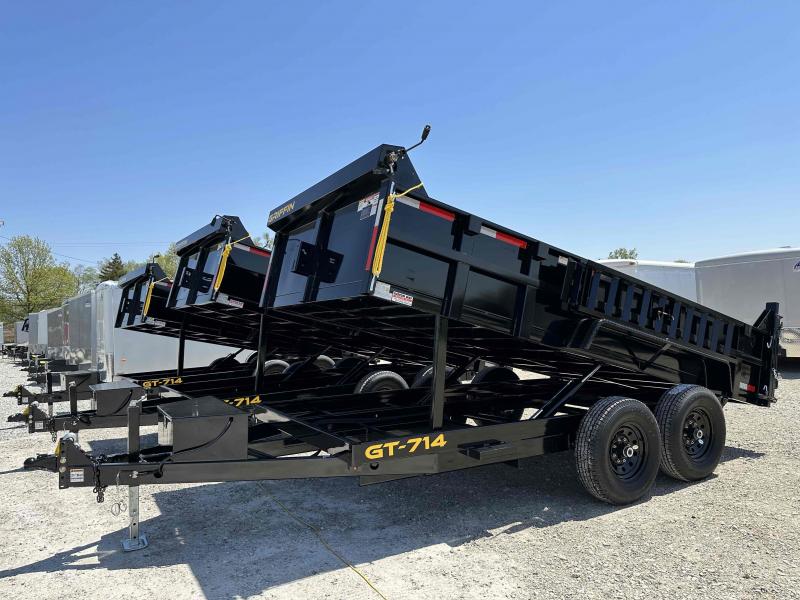 2023 7 x 14 GT714 GRIFFIN DUMP 14K Custom Way Trailer Sales Trailers & Snow Equipment