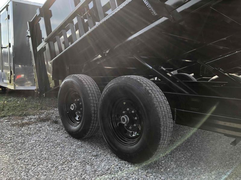 2024 GRIFFIN 7 x 14 GT714 DUMP 14K HIGH SIDE Custom Way Trailer Sales Trailers & Snow