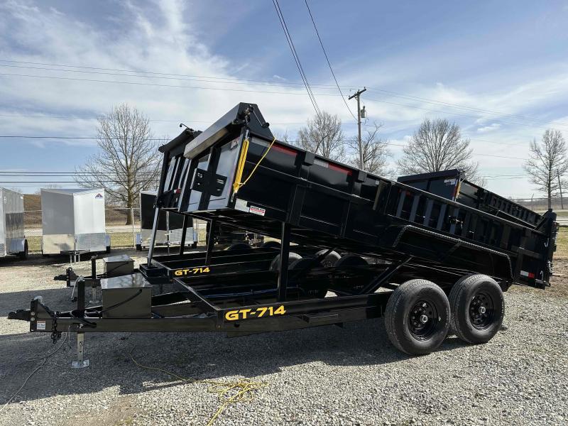 7 x 14 GT714 GRIFFIN DUMP 14K Custom Way Trailer Sales Trailers & Snow Equipment