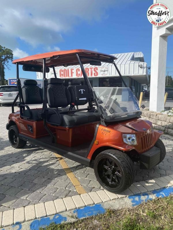 2021 Tomberlin Sedona Orange E-Merge GT 4 Golf Cart 2021 Tomberlin Sedona Orange E-Merge GT 4 Golf Cart