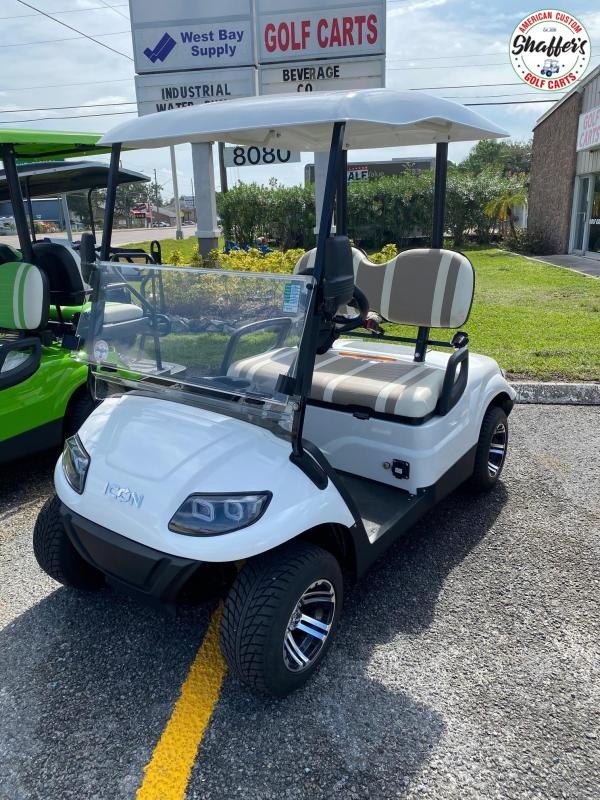 2022 ICON White i20 Golf Cart 2022 ICON White i20 Golf Cart