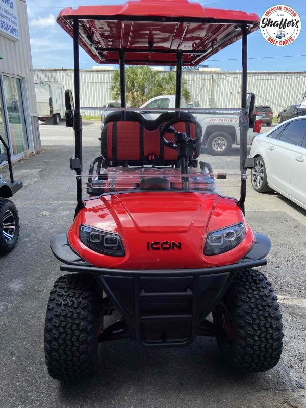 2022 RED ICON i40 L Lifted Golf Cart 2022 RED ICON i40 L Lifted Golf Cart