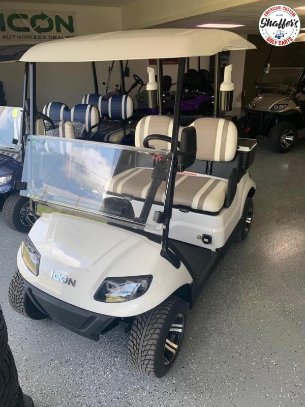 2020 ICON White i20 Golf Cart w Golf Pkg 2020 ICON White i20 Golf Cart w Golf Pkg