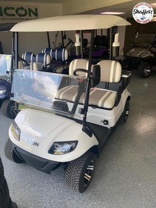 2022 ICON White i20 Golf Cart w Golf Pkg 2022 ICON White i20 Golf Cart w Golf Pkg