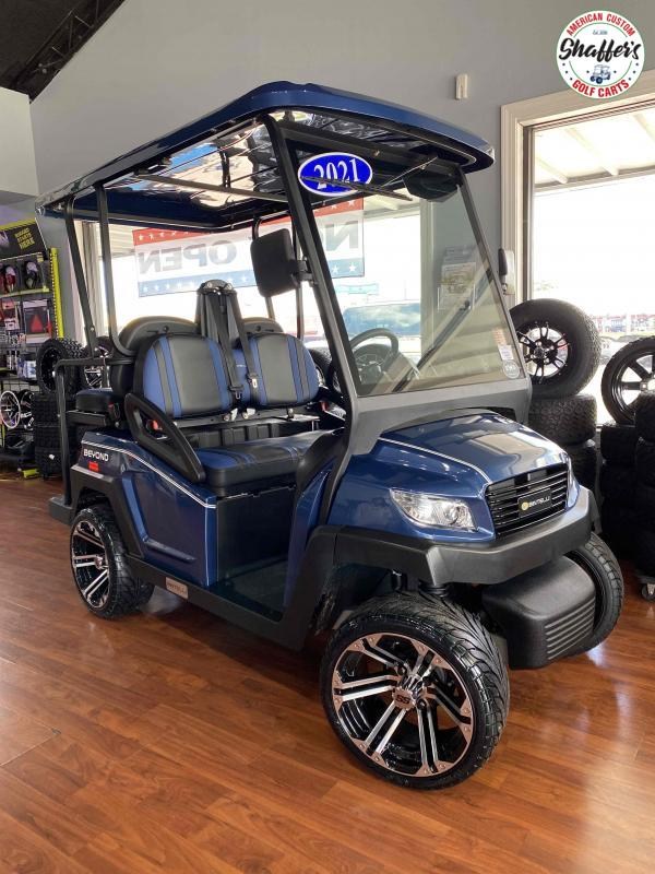 2022 CUSTOM Bintelli Beyond Navy Blue 4pr Golf Cart 2022 CUSTOM Bintelli Beyond Navy Blue 4pr Golf Cart