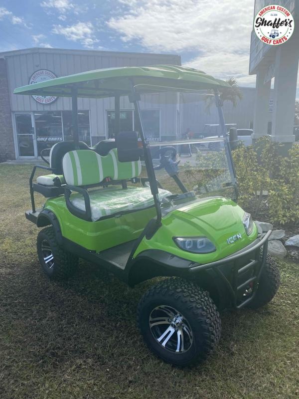 2022 ICON i40L LIME GREEN Lifted Golf Cart 2022 ICON i40L LIME GREEN Lifted Golf Cart