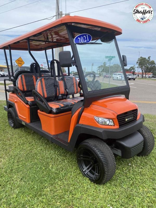 2021 Bintelli Beyond Orange 6pr Golf Cart 2021 Bintelli Beyond Orange 6pr Golf Cart