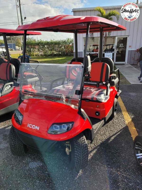 2020 RED ICON i40 4 passenger Golf Cart 2020 RED ICON i40 4 passenger Golf Cart