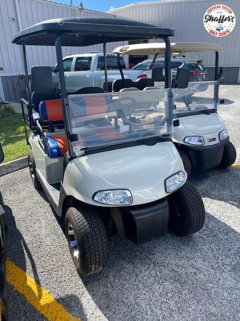 2018 Custom Pearl White EZ-GO gas engine RXV Golf Cart 2018 Custom Pearl White EZ-GO gas engine RXV Golf Cart