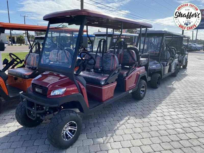 2021 Bintelli Beyond BURGUNDY LIFTED 6pr LSV Golf Cart 2021 Bintelli Beyond BURGUNDY LIFTED 6pr LSV Golf Cart