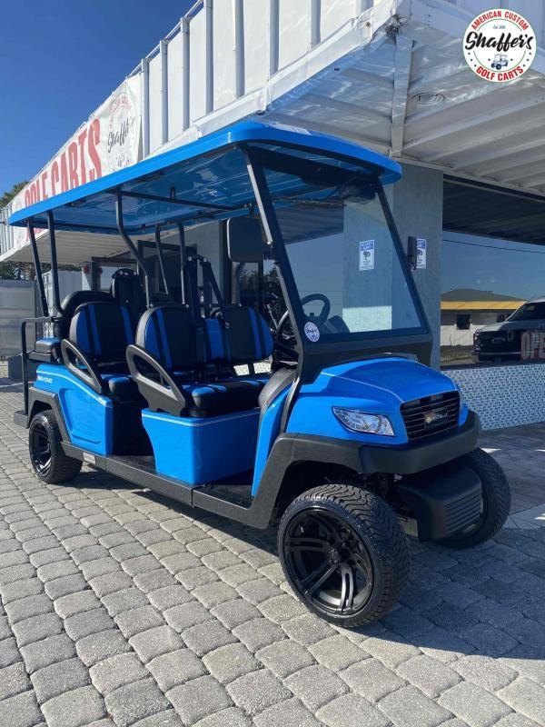 2022 Ocean Blue Bintelli Beyond 6pr LSV Golf Cart 2022 Ocean Blue Bintelli Beyond 6pr LSV Golf Cart