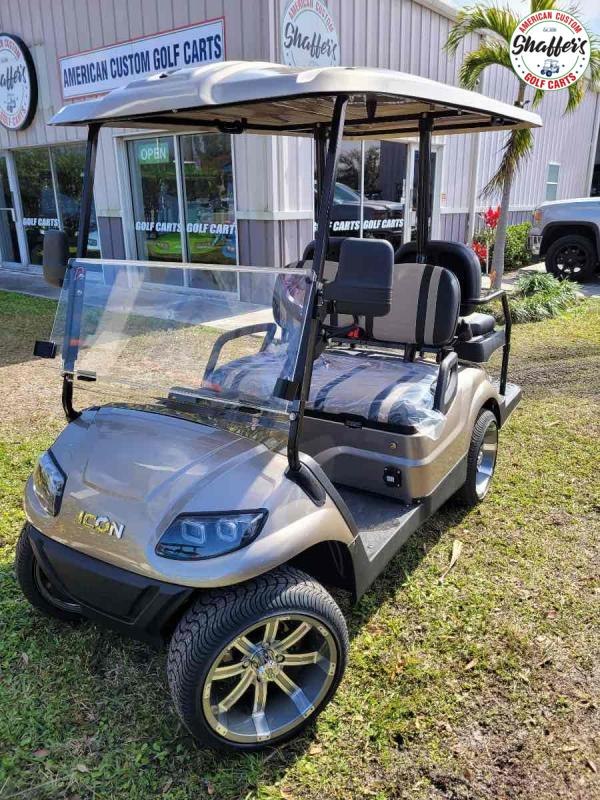 2020 ICON i40 4 passenger Golf Cart w Custom Wheels 2020 ICON i40 4 passenger Golf Cart w Custom Wheels