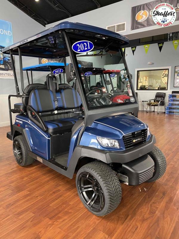 2021 Bintelli Beyond Navy Blue 4pr Golf Cart 2021 Bintelli Beyond Navy Blue 4pr Golf Cart