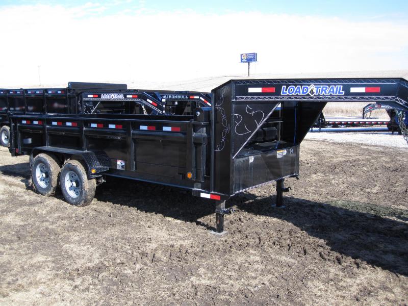Load Trail 83" x 16' Gooseneck Dump Trailer Load Trail 83" x 16' Gooseneck Dump Trailer