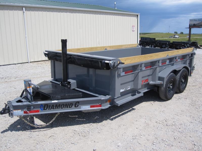 2022 Diamond C Trailers 82x14 Lo-Pro HD Telescopic Dump Trailer 2022 Diamond C Trailers 82x14 Lo-Pro HD Telescopic Dump Trailer