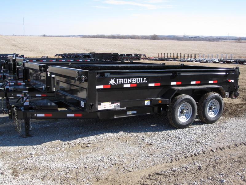 Iron Bull 83" x 14' Lo-Pro Dump Trailer Iron Bull 83" x 14' Lo-Pro Dump Trailer