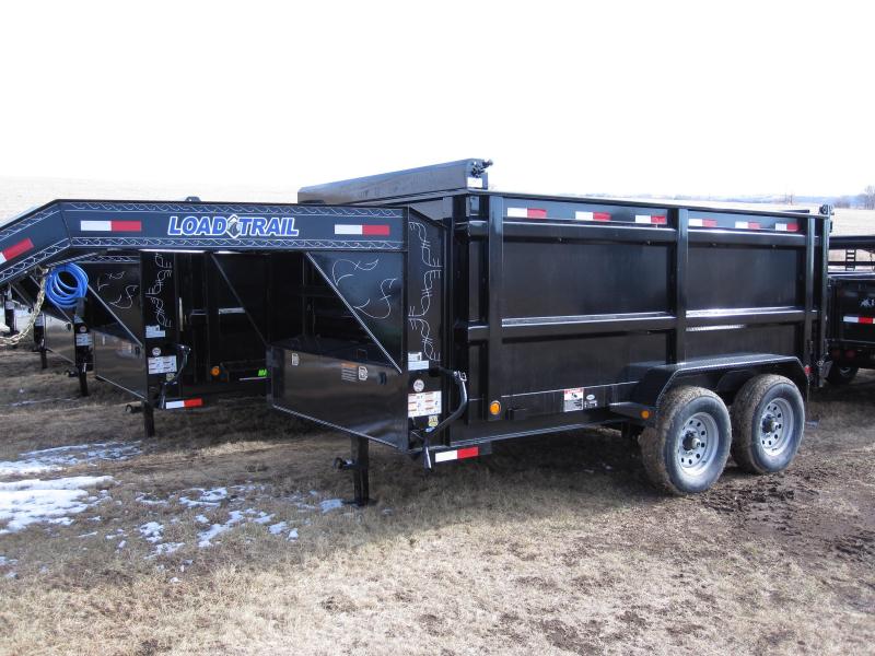 Load Trail 83" x 12' Tandem Axle Gooseneck Dump Load Trail 83" x 12' Tandem Axle Gooseneck Dump