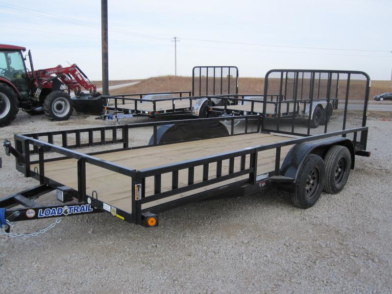 2022 Load Trail 83x16 Side Ramp Utility Trailer M&M Trailers in NE